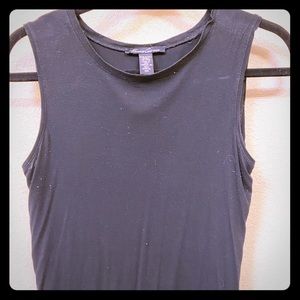 Kenneth Cole Black Sleeveless Blouse